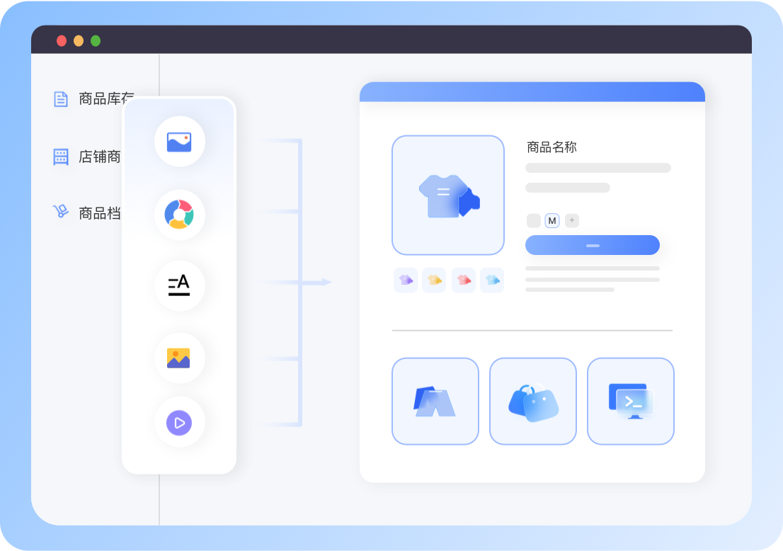 素材赋能